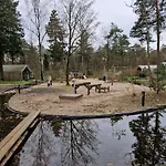 6 Persoons Op De Veluwe Bij Binnen En Buiten Zwembad Chalet