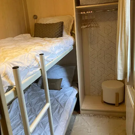 Dağ evi 6 Persoons Op De Veluwe Bij Binnen En Buiten Zwembad