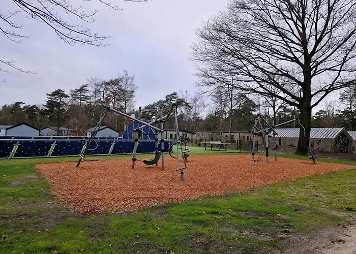 6 Persoons Op De Veluwe Bij Binnen En Buiten Zwembad Chalet *