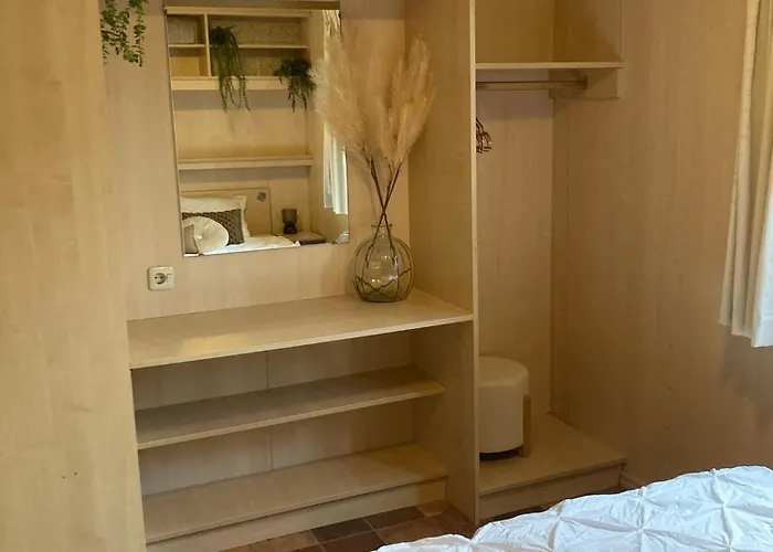 Dağ evi 6 Persoons Op De Veluwe Bij Binnen En Buiten Zwembad Arnhem