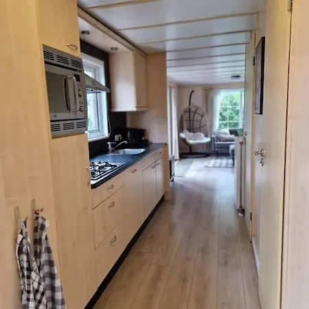 木屋 6 Persoons Op De Veluwe Bij Binnen En Buiten Zwembad 阿纳姆