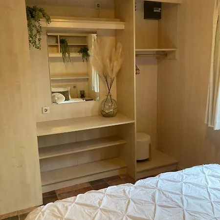 木屋 6 Persoons Op De Veluwe Bij Binnen En Buiten Zwembad 阿纳姆